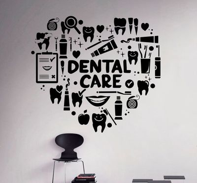 dental wall decal | the river tree